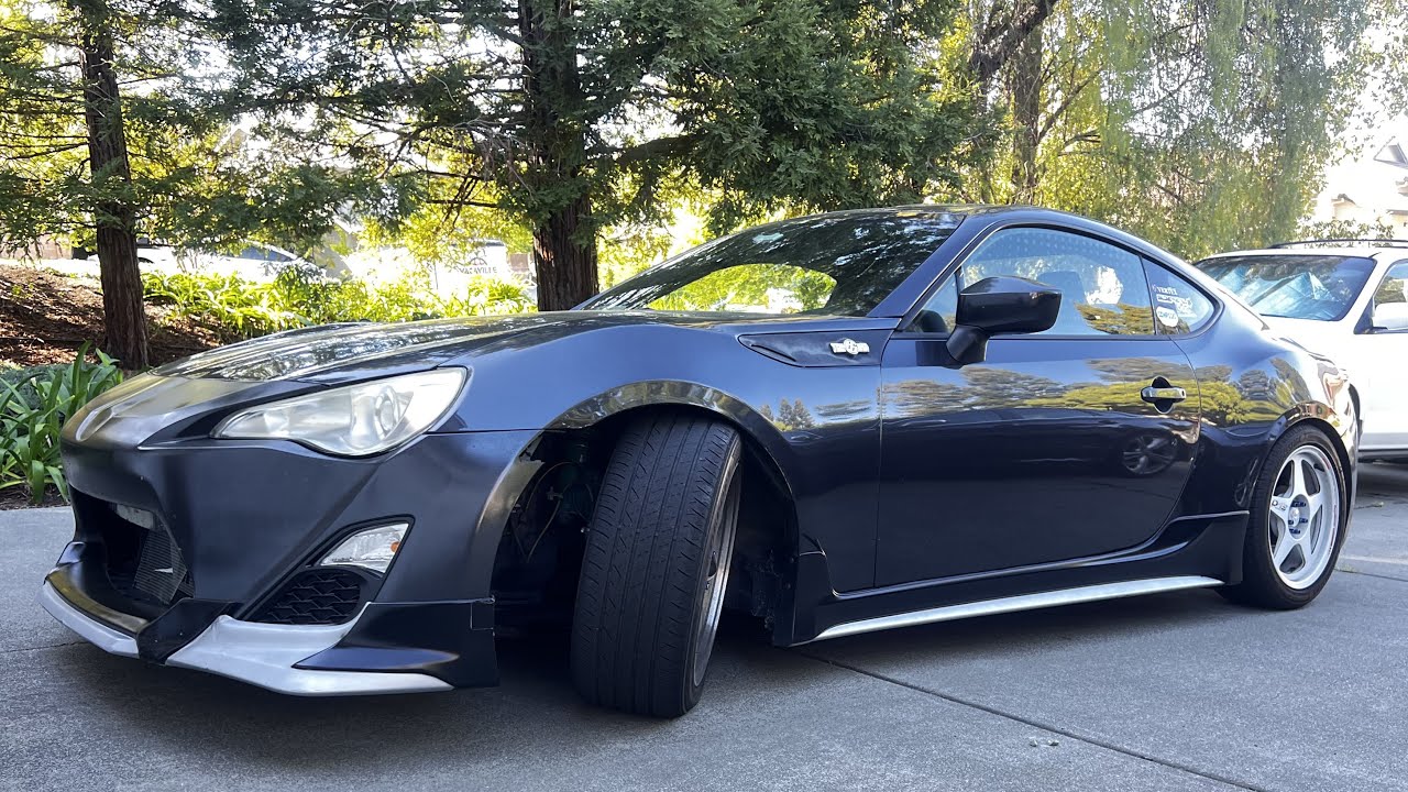 GKtech V3 angle kit and Inner tie rods install FRS BRZ GT86