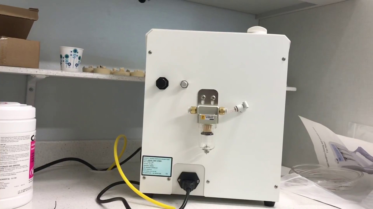 video install handpiece maintenance station