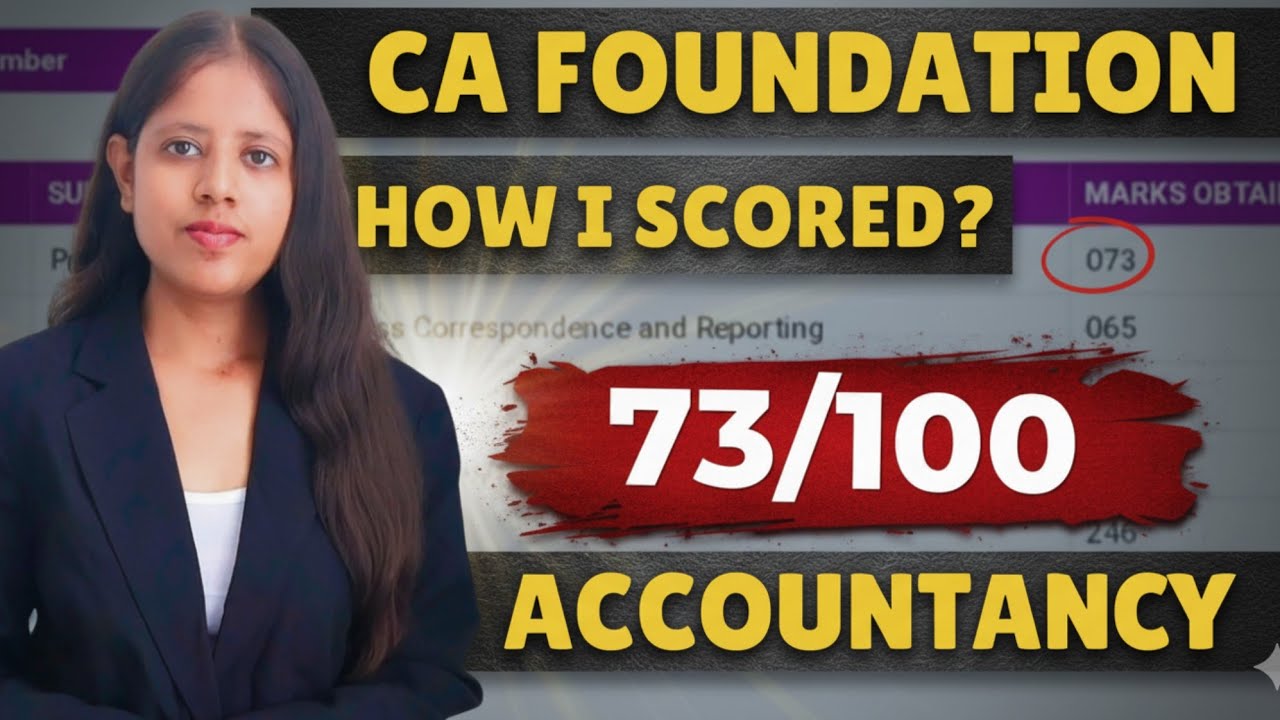 70+ marks in Accounts🔥|| Last 2 days Strategy || CA Foundation || Paper 1 