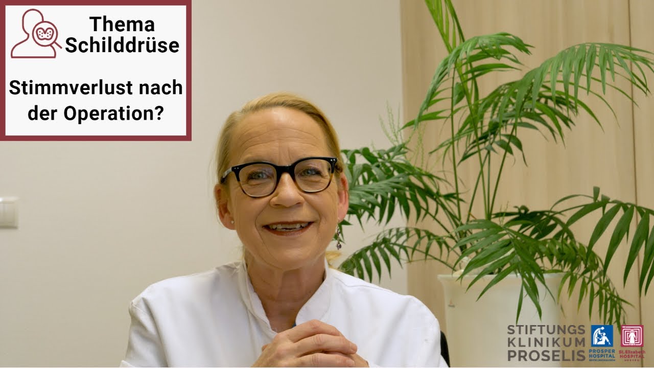 Stimmverlust nach Entfernung der Schilddr&uuml;se?