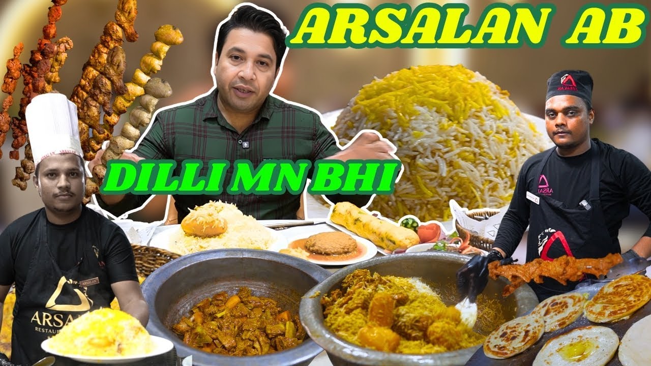 ARSALAN BIRYANI AB DILLI MN BHI Mutton & Chicken Biryani Full Making | Kolkata’s Legendary Arsalan