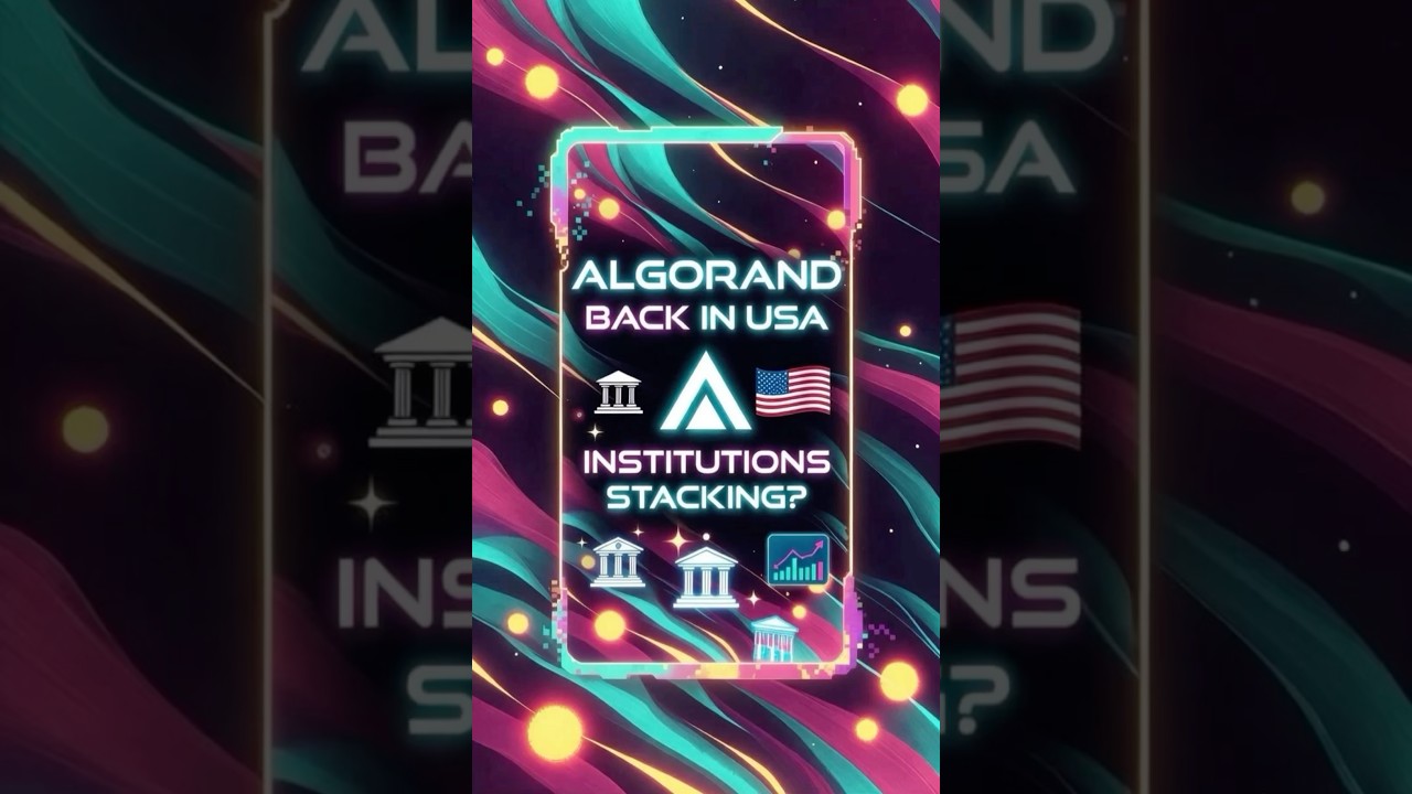 Algorand&rsquo;s Big US Move: Why Institutions Are Quietly Stacking ALGO in 2026