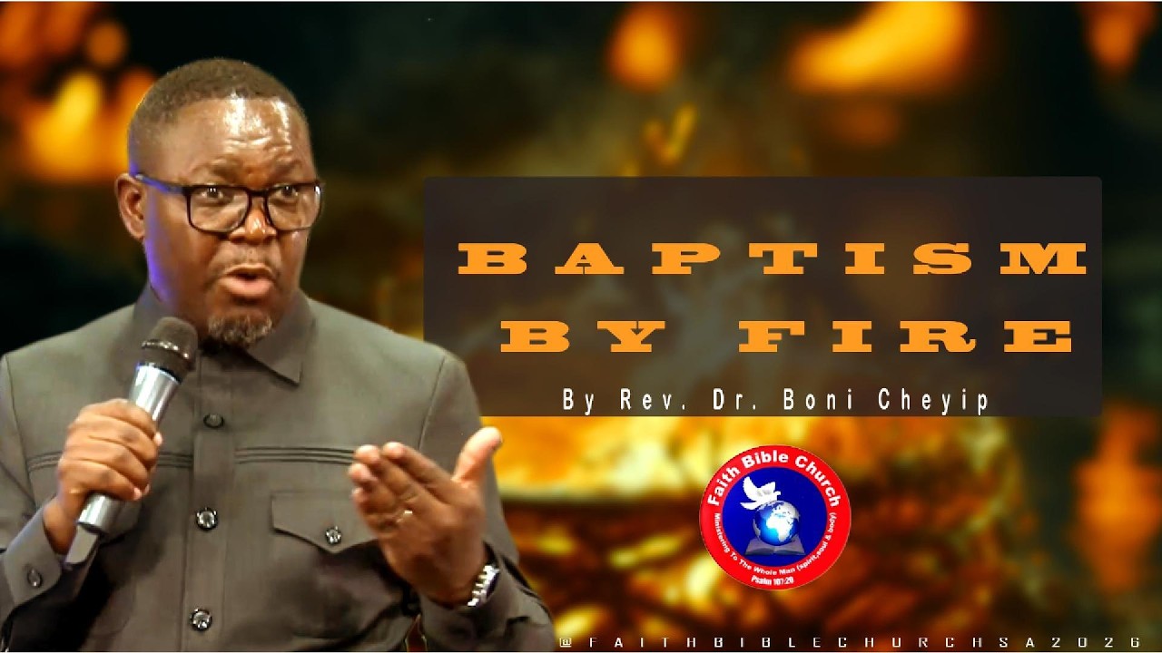 Baptism By Fire || By Rev. Dr. Boni Cheyip