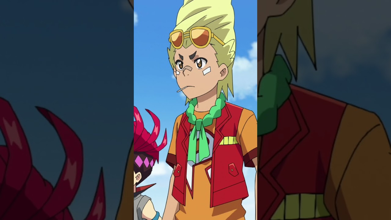 Xander Shakadera steals the scene! #anime #beyblade