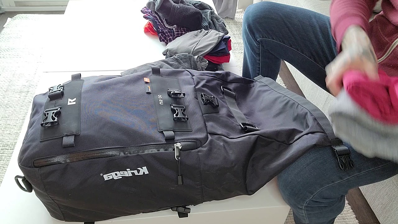 Packing a Kriega US30