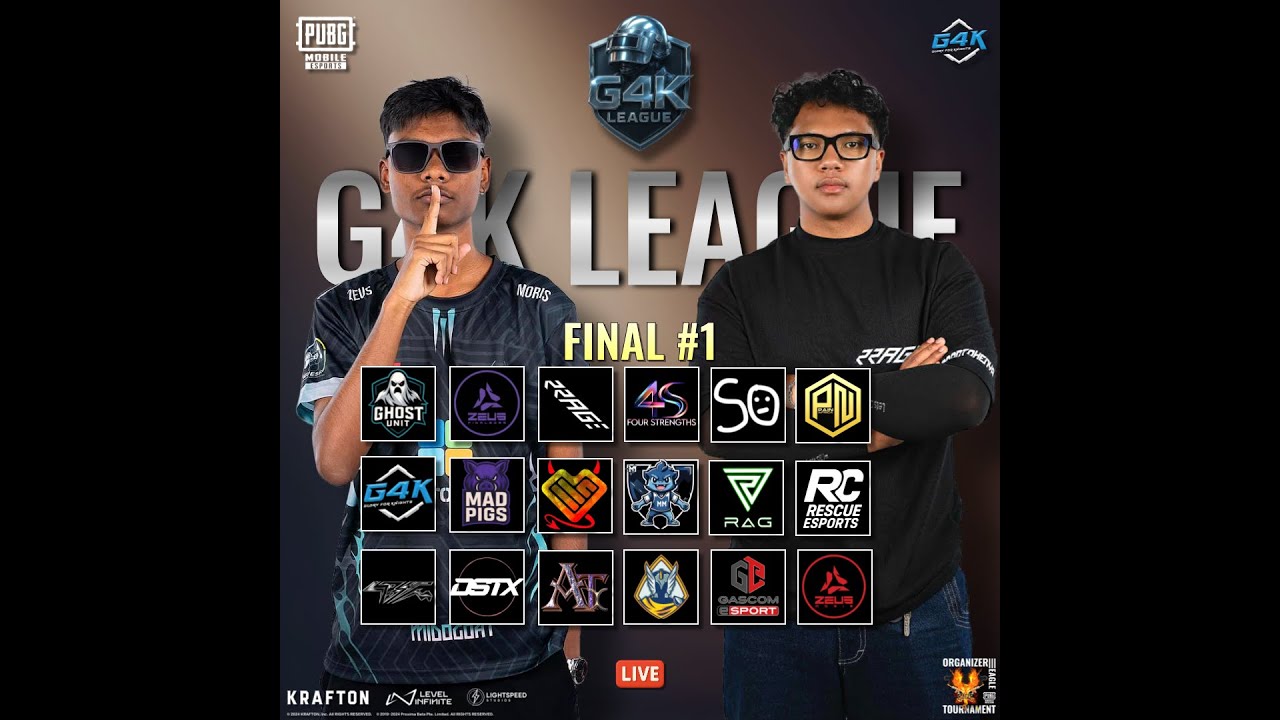 G4K LEAGUE - FINAL DAY 1