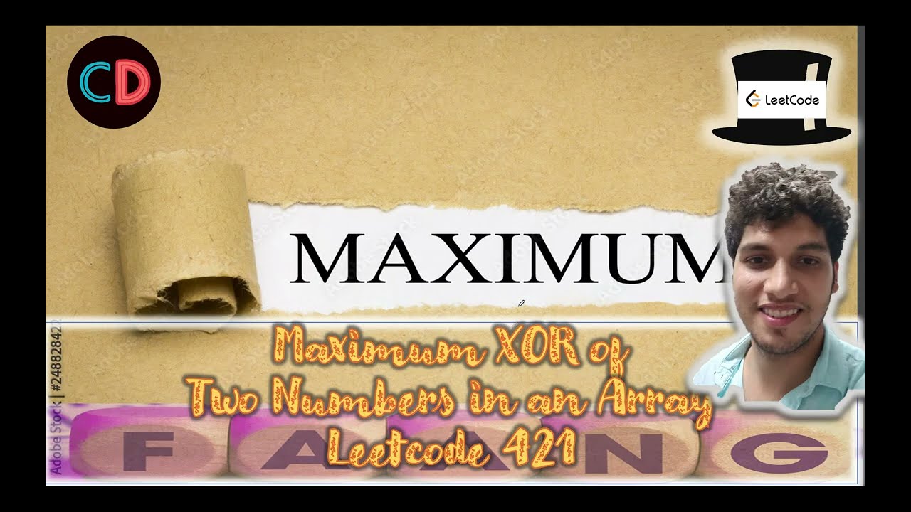 Maximum XOR of Two Numbers in an Array | Leeetcode 421 | Live coding session  🔥🔥🔥 | O(n) Easy