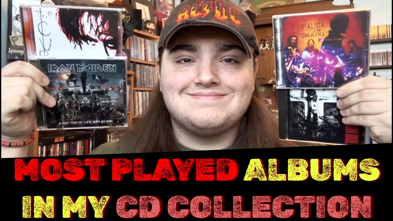 MY MOST PLAYED ROCK & METAL ALBUMS In My CD COLLECTION (And WHY)