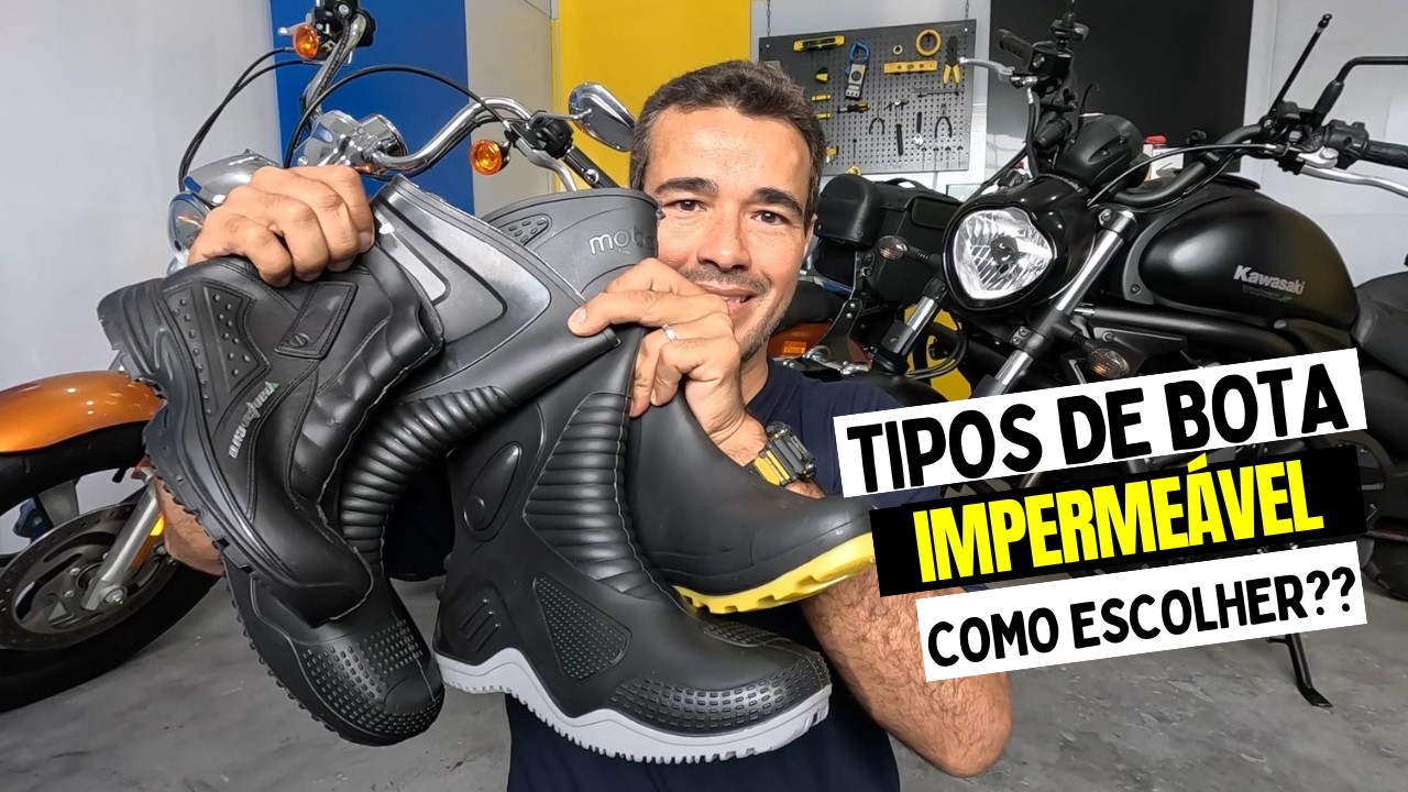 QUAL MODELO DE BOTA IMPERMEÁVEL PARA OS DIAS DE CHUVA ESCOLHER?