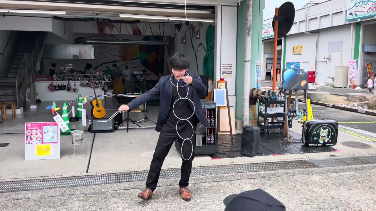 TOYAマジックショー　うみまち商店街2024.6.22