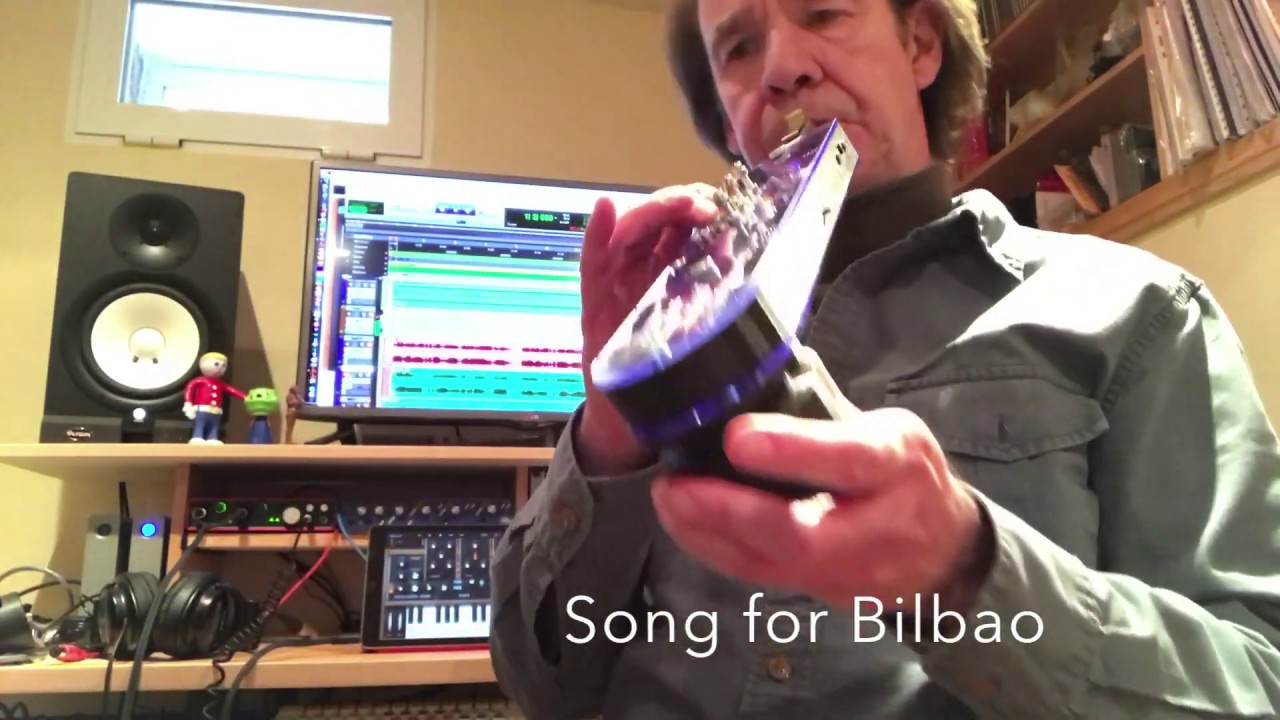 Song for Bilbao: NuEVI with Moog Model D app