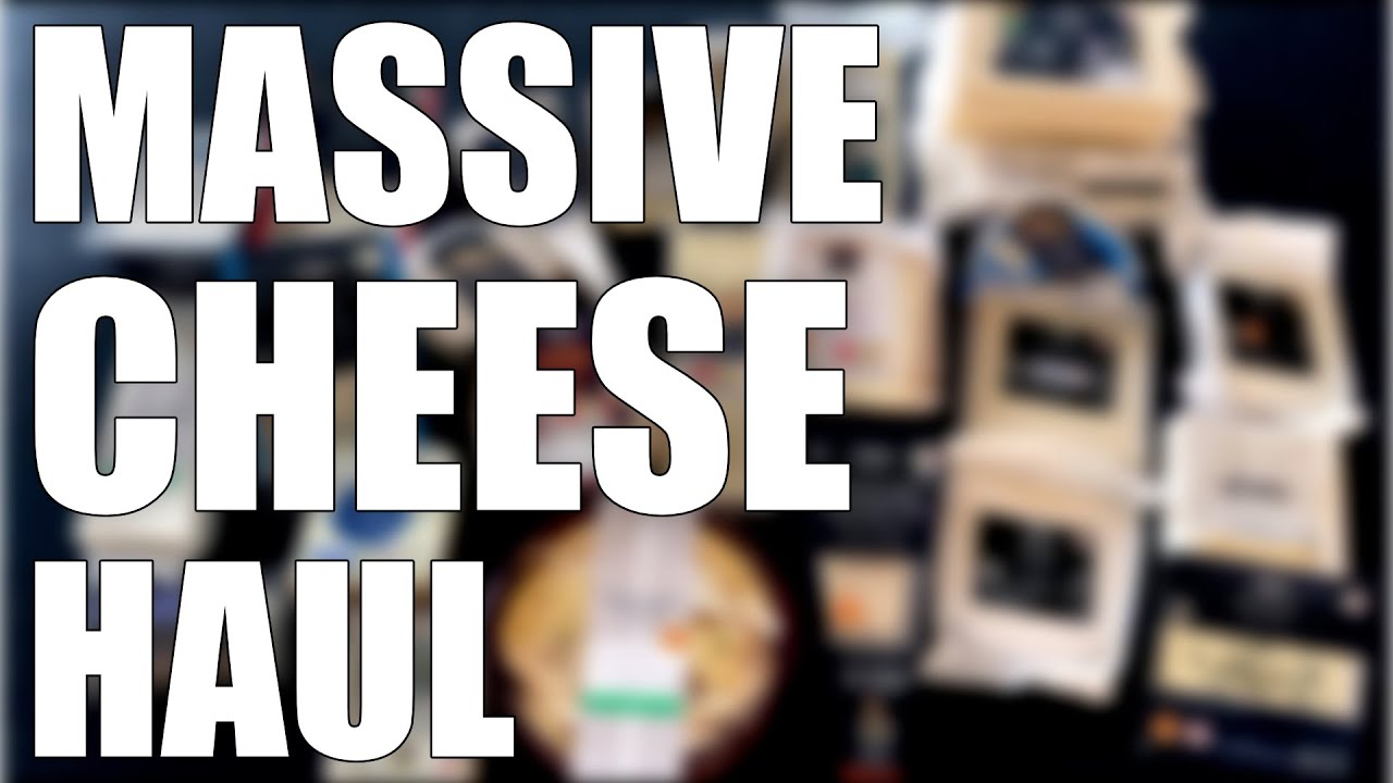 MASSIVE Christmas Cheese Haul
