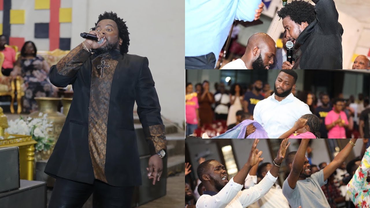 Dr. Sonnie Badu storms Family Chapel in Kumasi ! This will blow your mind !