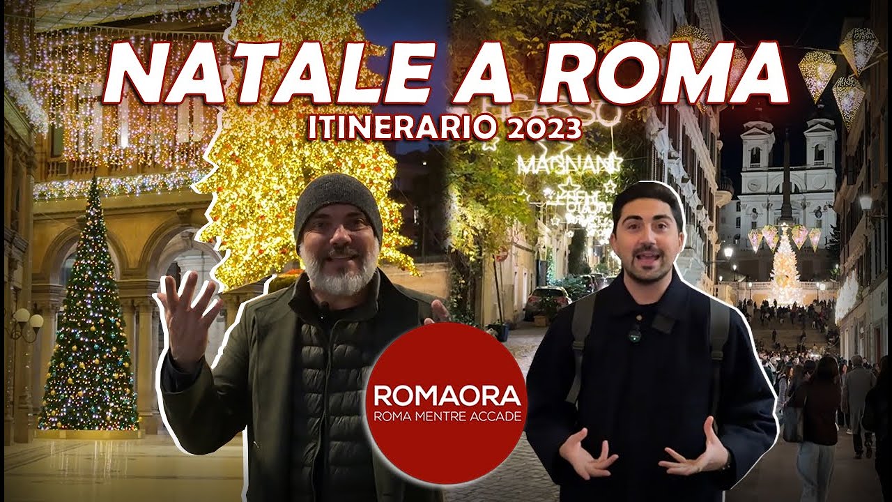 Passeggiata di NATALE (2023) a ROMA