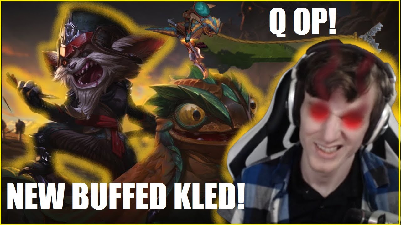 Hashinshin: NEW buffed Kled! This change makes him instantly overpowered?