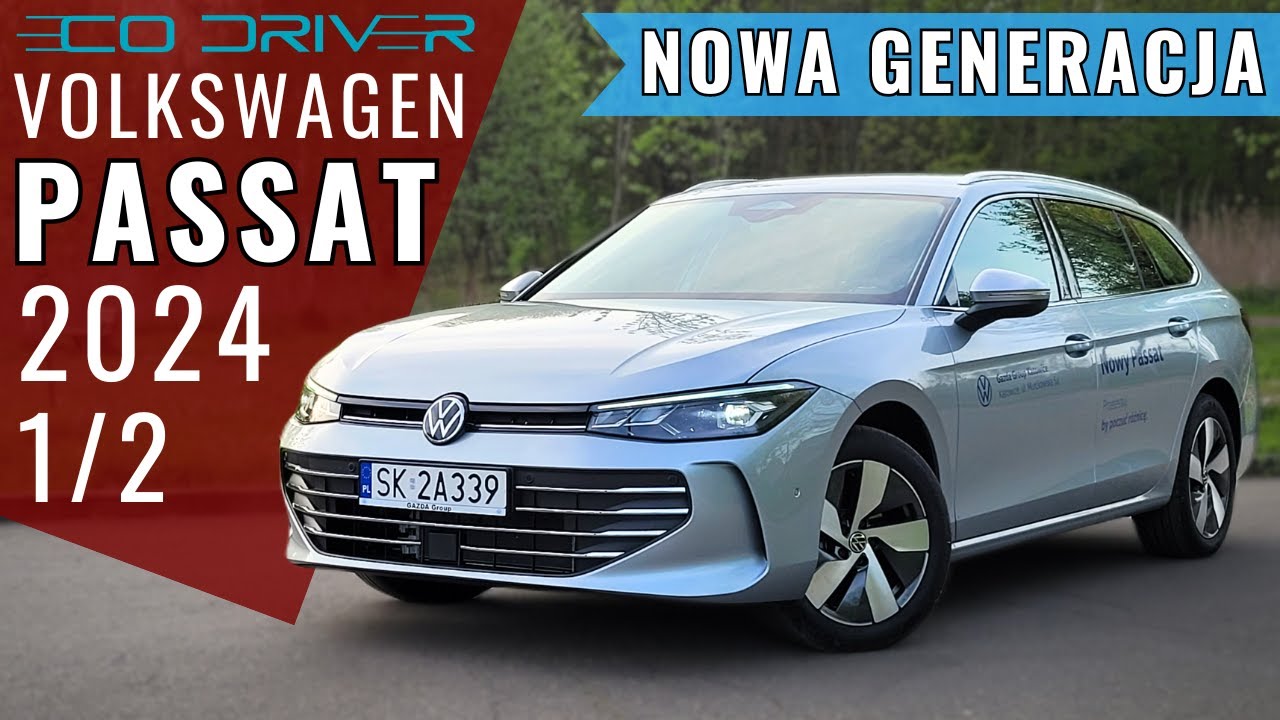 Volkswagen Passat 2024 - TEST PL 1/2 | 1.5 eTSI | Business | Nowa generacja Kr&oacute;la dr&oacute;g i autostrad!