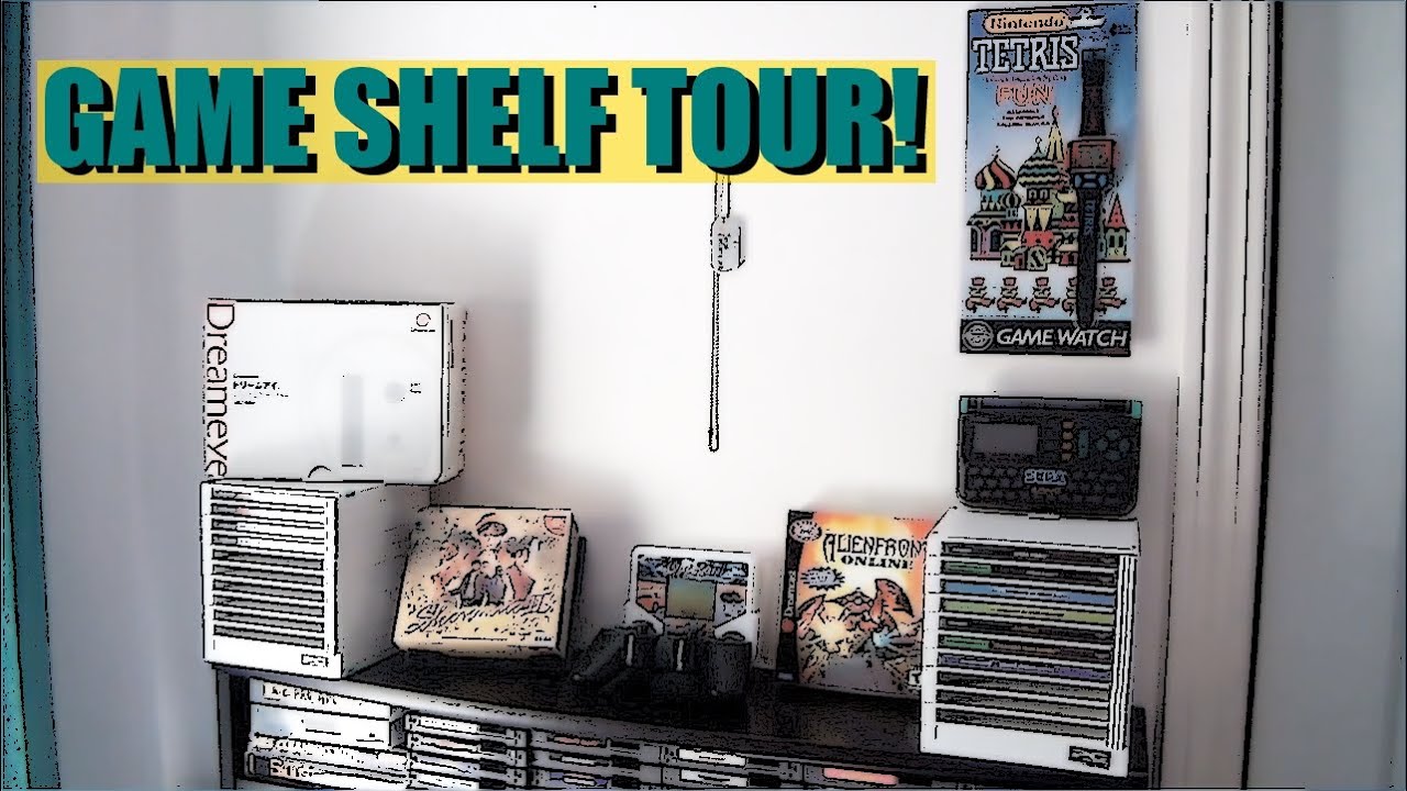 Game Shelf Tour - My Retro Game Collection