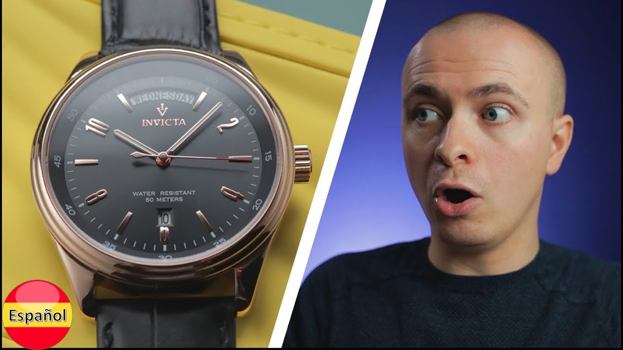 Un impresionante reloj de vestir de... ¿INVICTA?