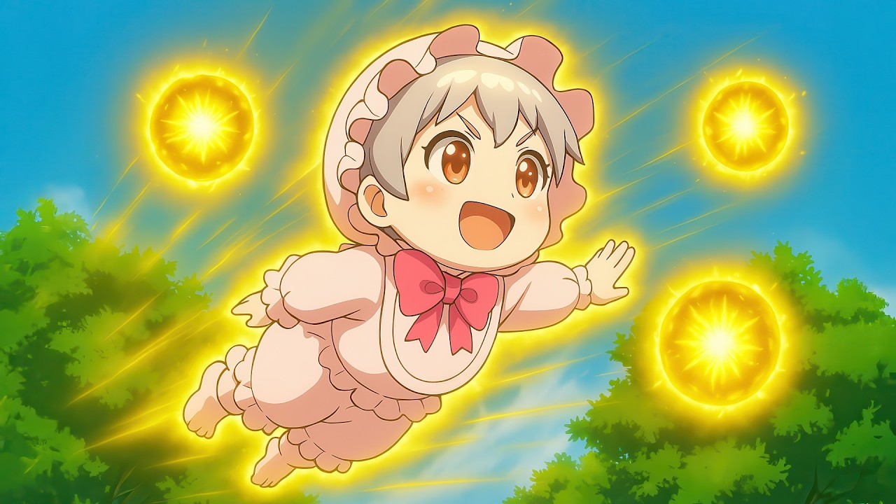 He Was Reborn As a Baby With All Stats MAXED - Anime Recap