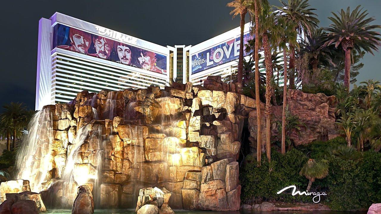 The Mirage Volcano Show - Las Vegas POV (4k 60fps) - March 2023