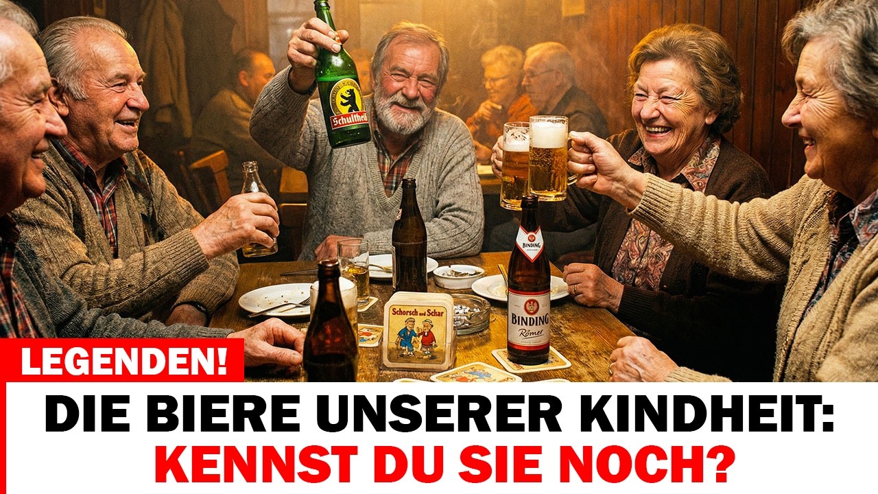 15 ALTE BIERSORTEN, an die sich nur echte Deutsche erinnern (Erinnern Sie sich?)