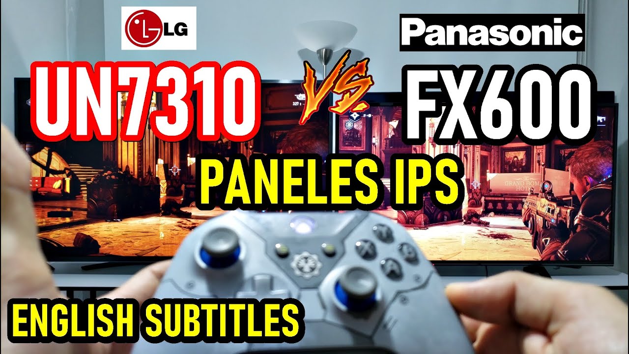 LG UN7310 (UN7300) vs PANASONIC FX600: Televisores 4K con Paneles IPS