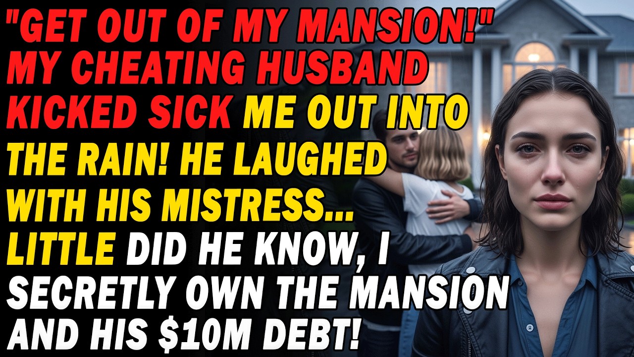 💔😏My Husband Kicked Me Out Of The House! 😡 Little Did He Know I Own His $10M Debt! 📉
