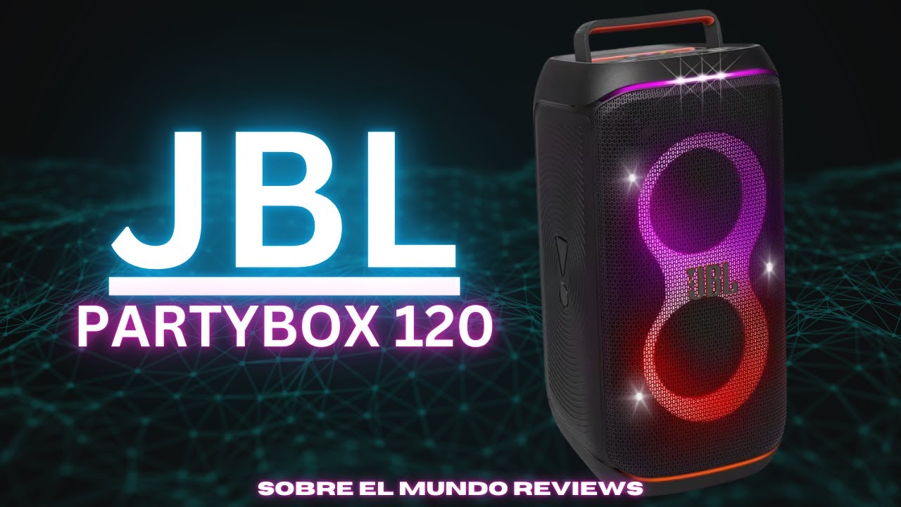 JBL PartyBox 120: Review Total #jbl #bocinas #speaker #musica #bocinas #tecnologia #jblspeaker