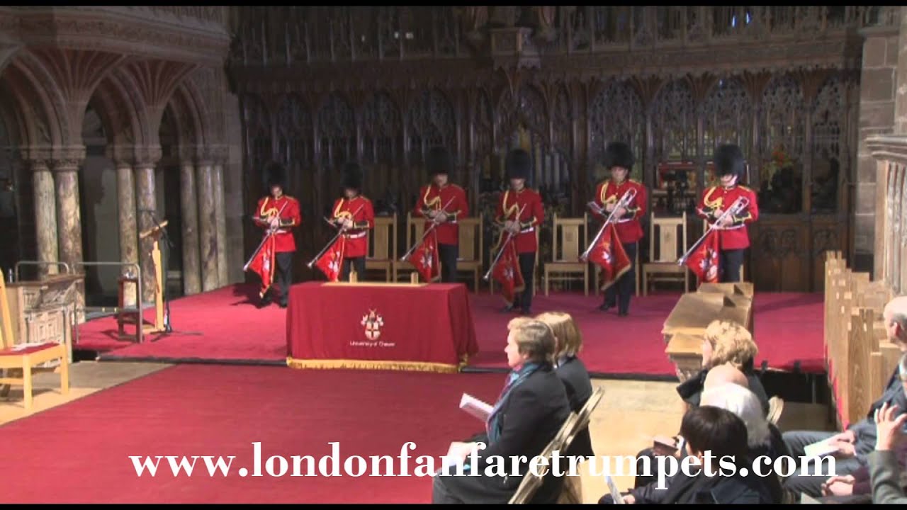 Chester University Graduation Ceremonies 2014 - London Fanfare Trumpets - Dignified