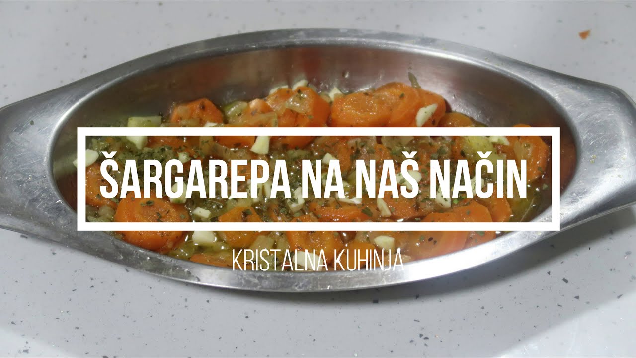 FANTASTICNA ŠARGAREPA KAO PRILOG UZ RIBU, PILETINU...