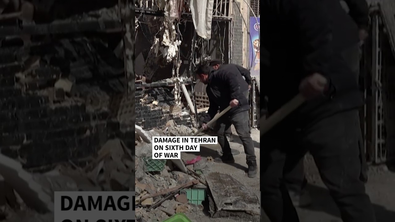 Damage in Tehran on sixth day of war | AFP