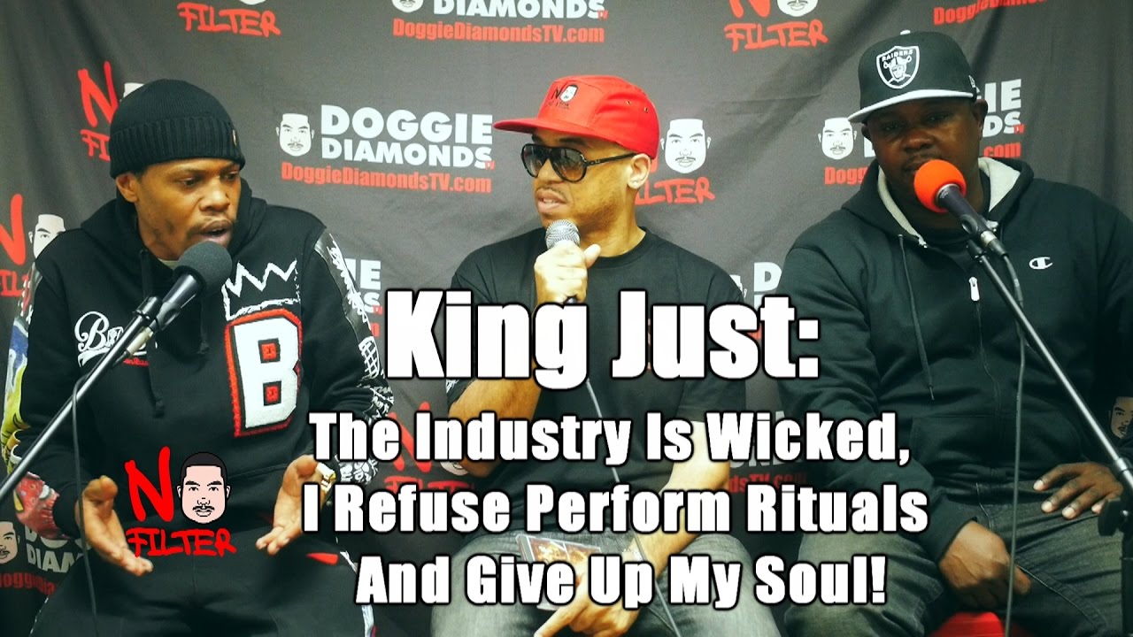 King Just:  The Industry Is Wicked,  I Refuse Perform Rituals And Give Up My Soul!