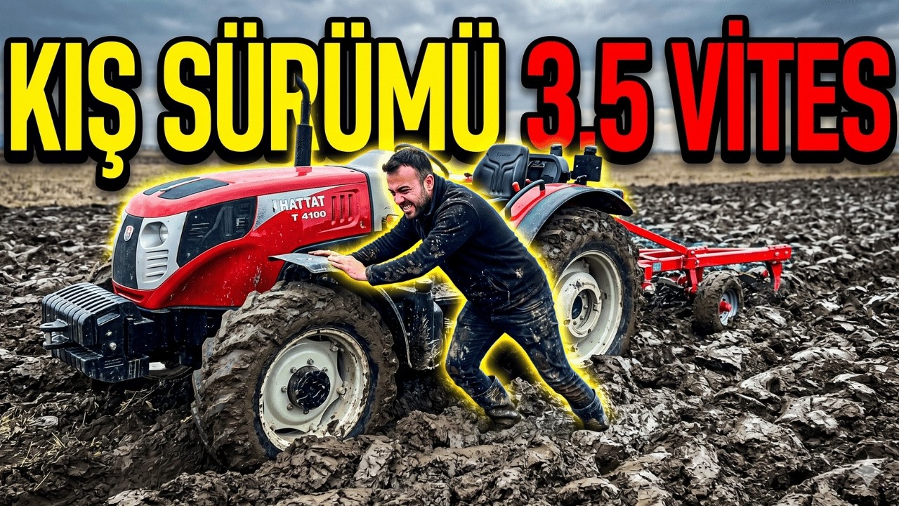 3.5 Vitesle Seri Sürüm | 35 Dönüm Anızı Kaç Saatte Bitirdik?
