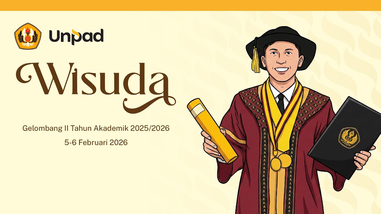Upacara Wisuda Universitas Padjadjaran Gelombang II Tahun Akademik 2025/2026 Sesi 2