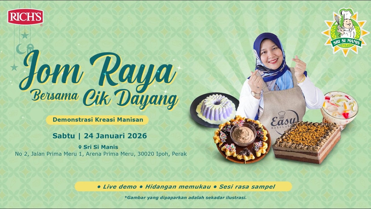 Jom Raya Bersama Cik Dayang Ipoh Highlight Video