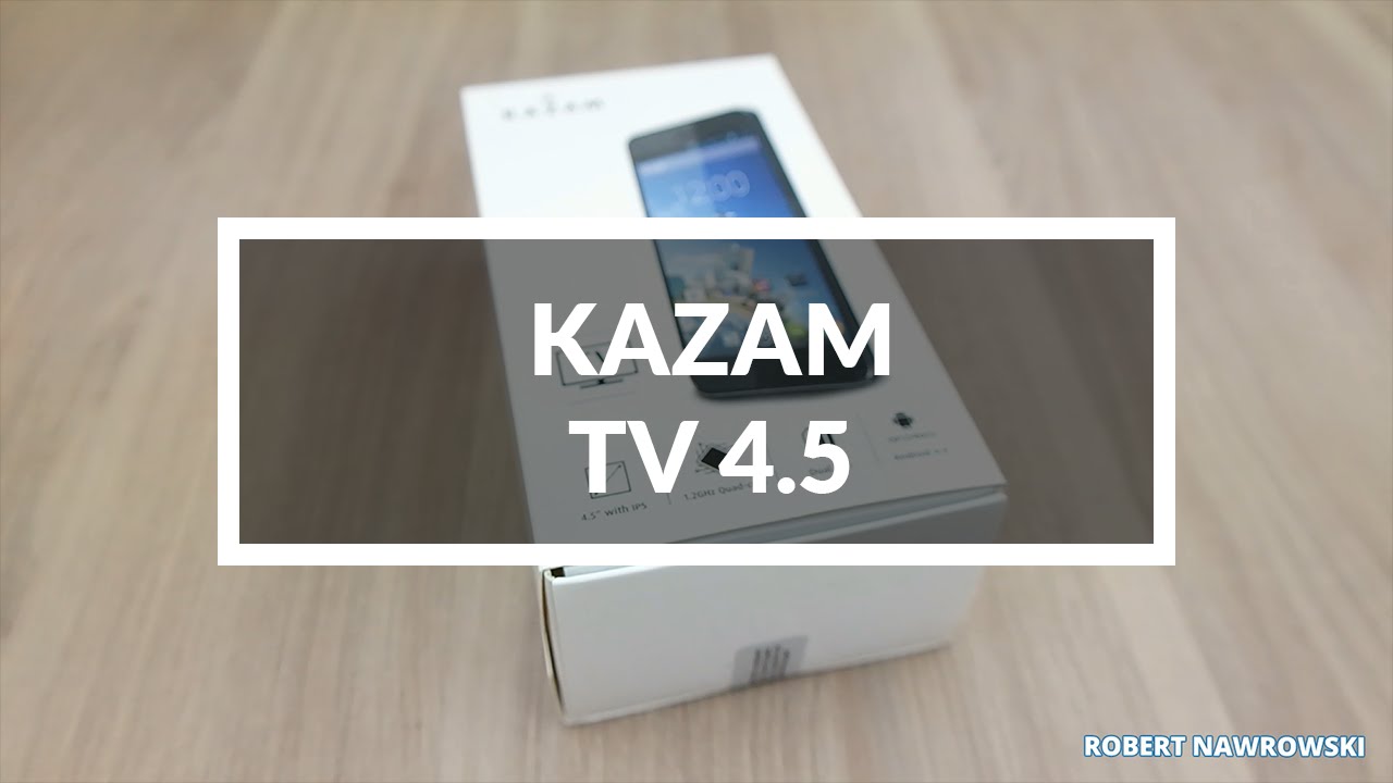 Kazam TV 4.5 Tuner DVB-T Telewizja naziemna | Robert Nawrowski