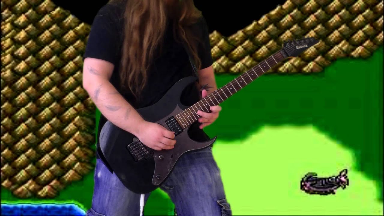 Final Fantasy IV - Within the Giant (Giant of Babil) on guitar