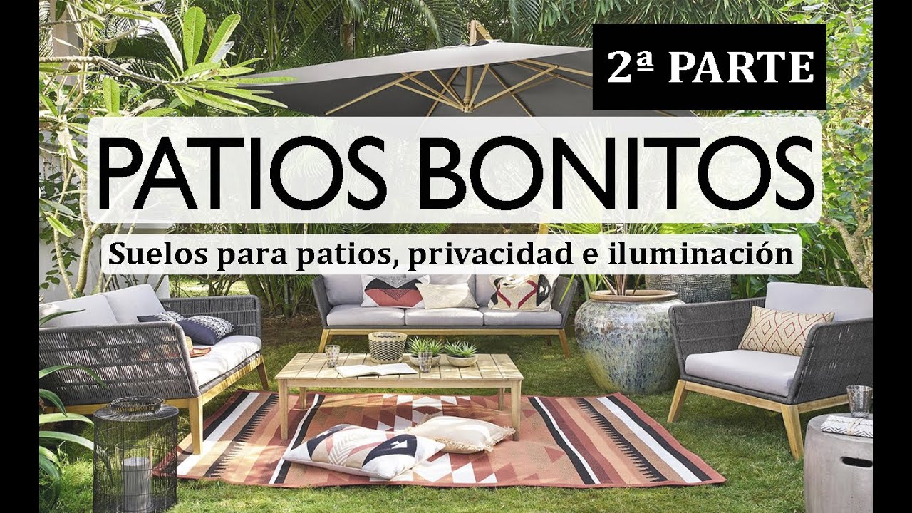 DECORACI&Oacute;N DE PATIOS: Suelos, privacidad e iluminaci&oacute;n | Abel de Gonz&aacute;lez