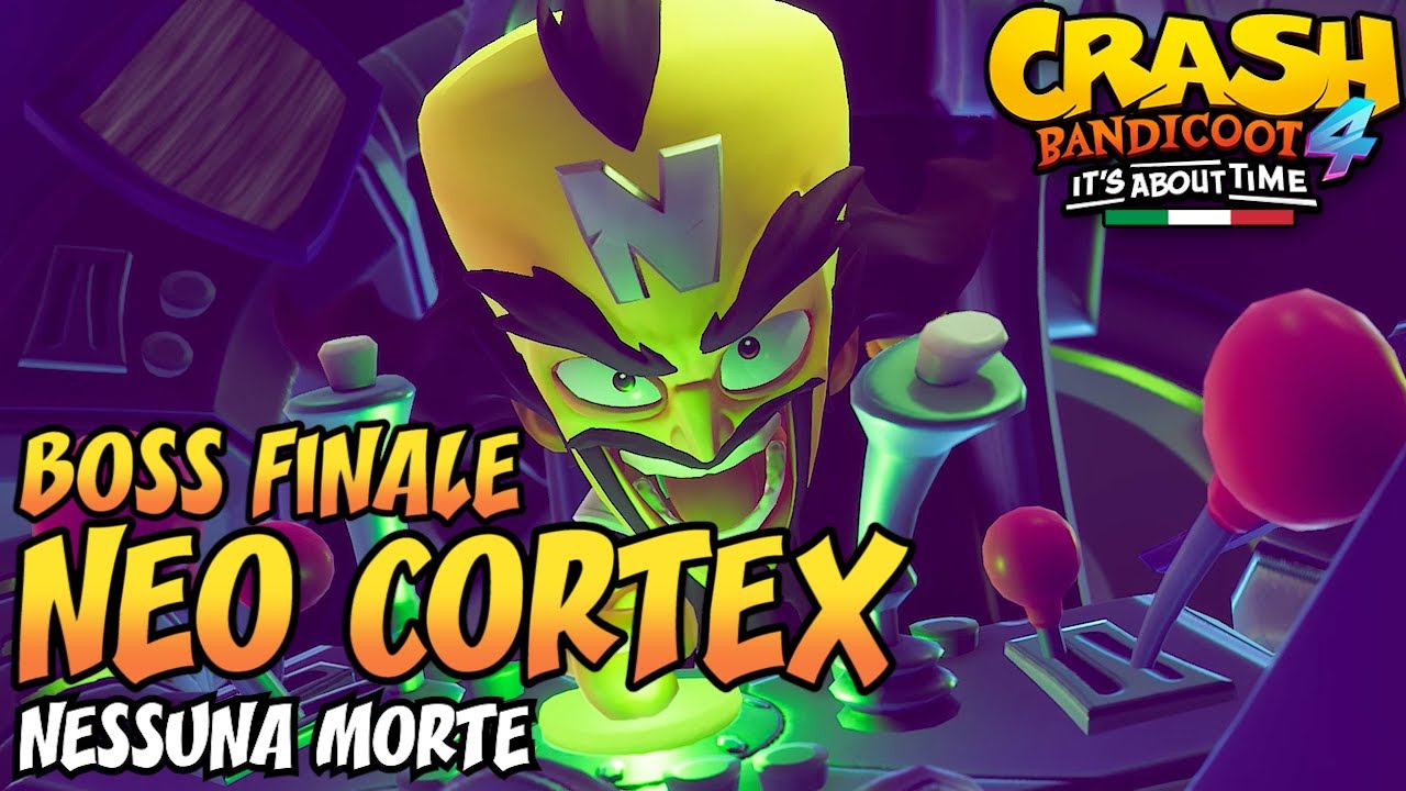CRASH BANDICOOT 4 (ITA) - Parte 34: BOSS FINALE Neo Cortex [100%]