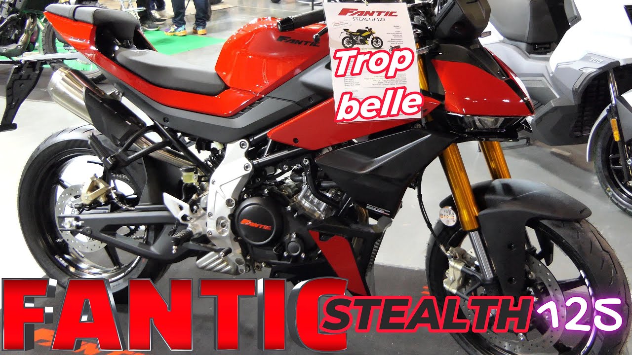 FANTIC STEALTH STREET 125 la magnifique