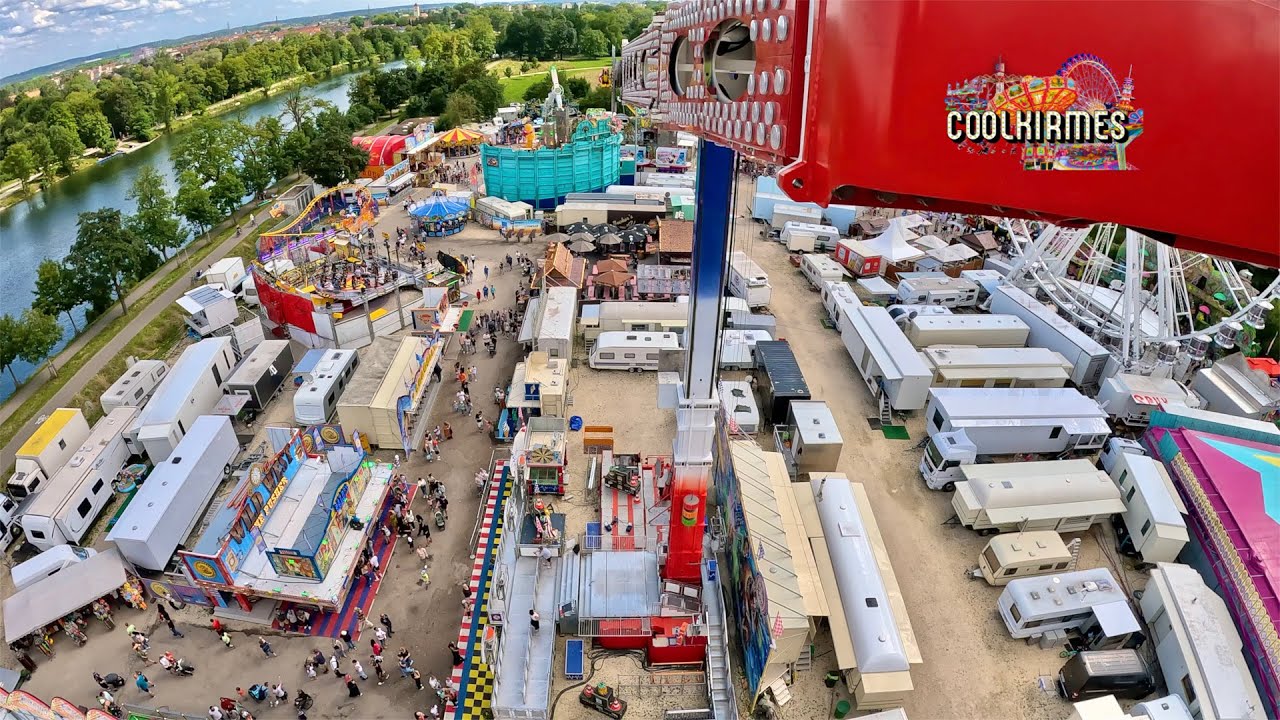 XXL Racer Bergmann Goetzke | Onride Video [ Ulm Volksfest 2023 ] - Clip by CoolKirmes