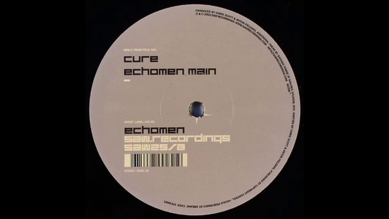 Echomen ‎– Cure (Echomen Main) [HD]