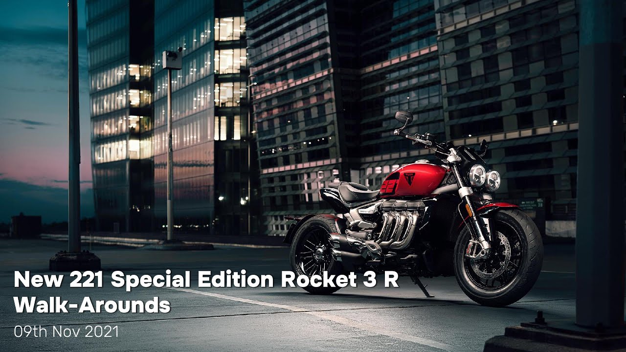 New Triumph Motorcycles - New 221 Special Edition Rocket 3 R Walk-Around - Re-upload from Nov 2021