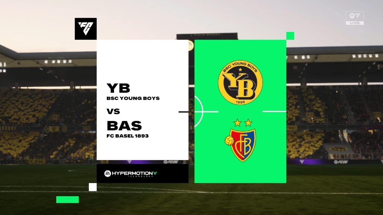 FC 26 | BSC Young Boys vs FC Basel 1893 Full Gameplay PS5&trade; [4K HDR]