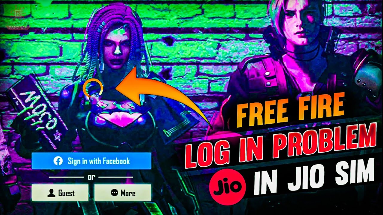 Solve Free fire login problem network connection error in Jio | Solve Free Fire Loading Problem Jio