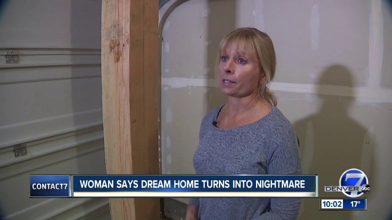 Denver woman warns of new build 'nightmare house'