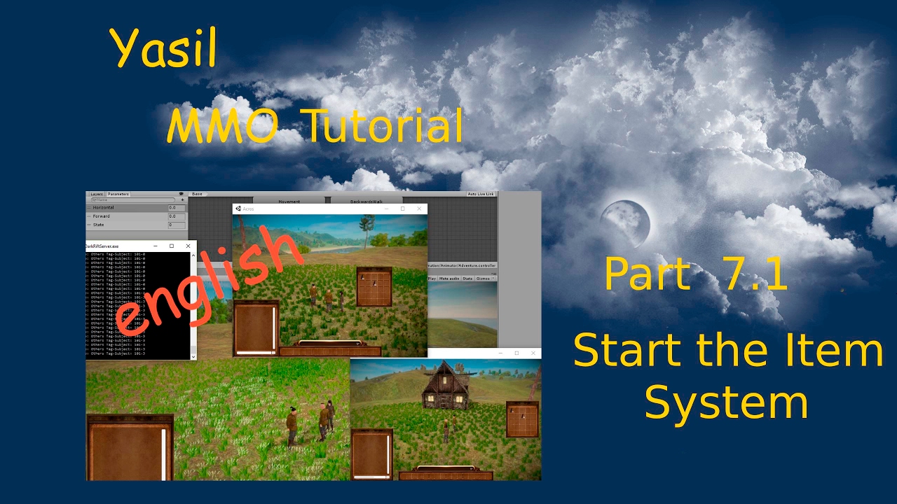 #7 1 Unity 5 Tutorial MMO Start the Item System