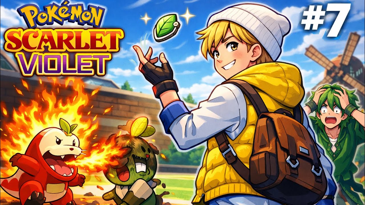 Pokemon Violet #7 - Grass Gym? Say Less ... Team Star? Oh No