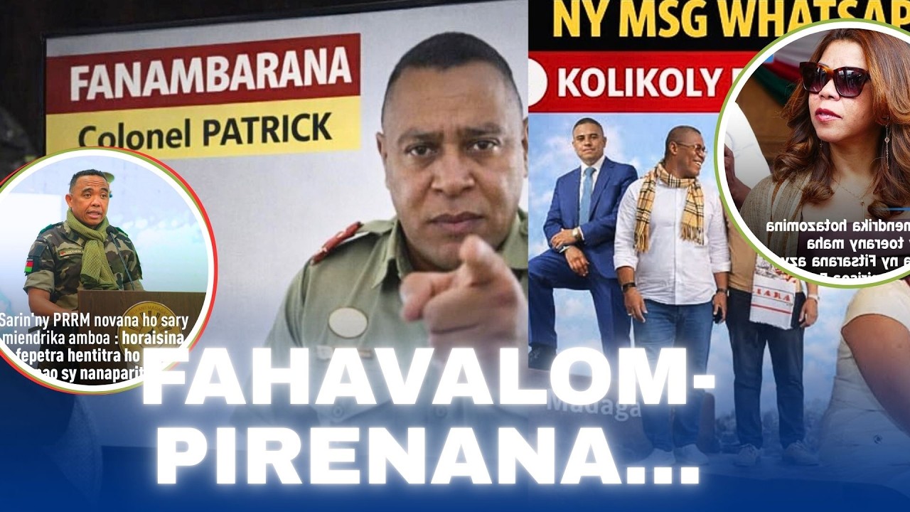 KOLONELY PATRICK sy ny AMPAMOAKANY: ny ao AMBADIKA ny tantara...