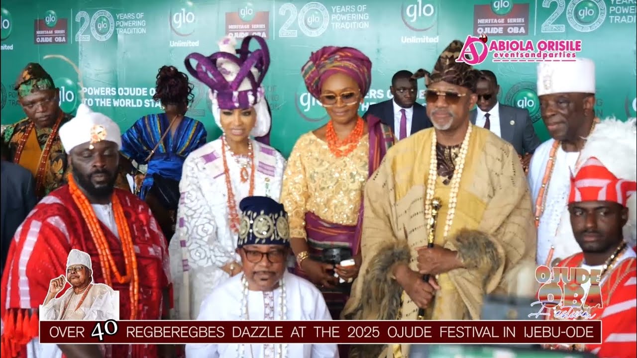 POPULAR KUKU FAMILY SHOW UP WITH STEEZE AT THE 2025 OJUDE OBA.